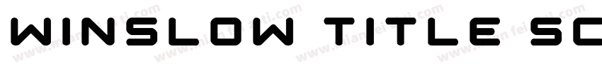 Winslow Title Script字体转换